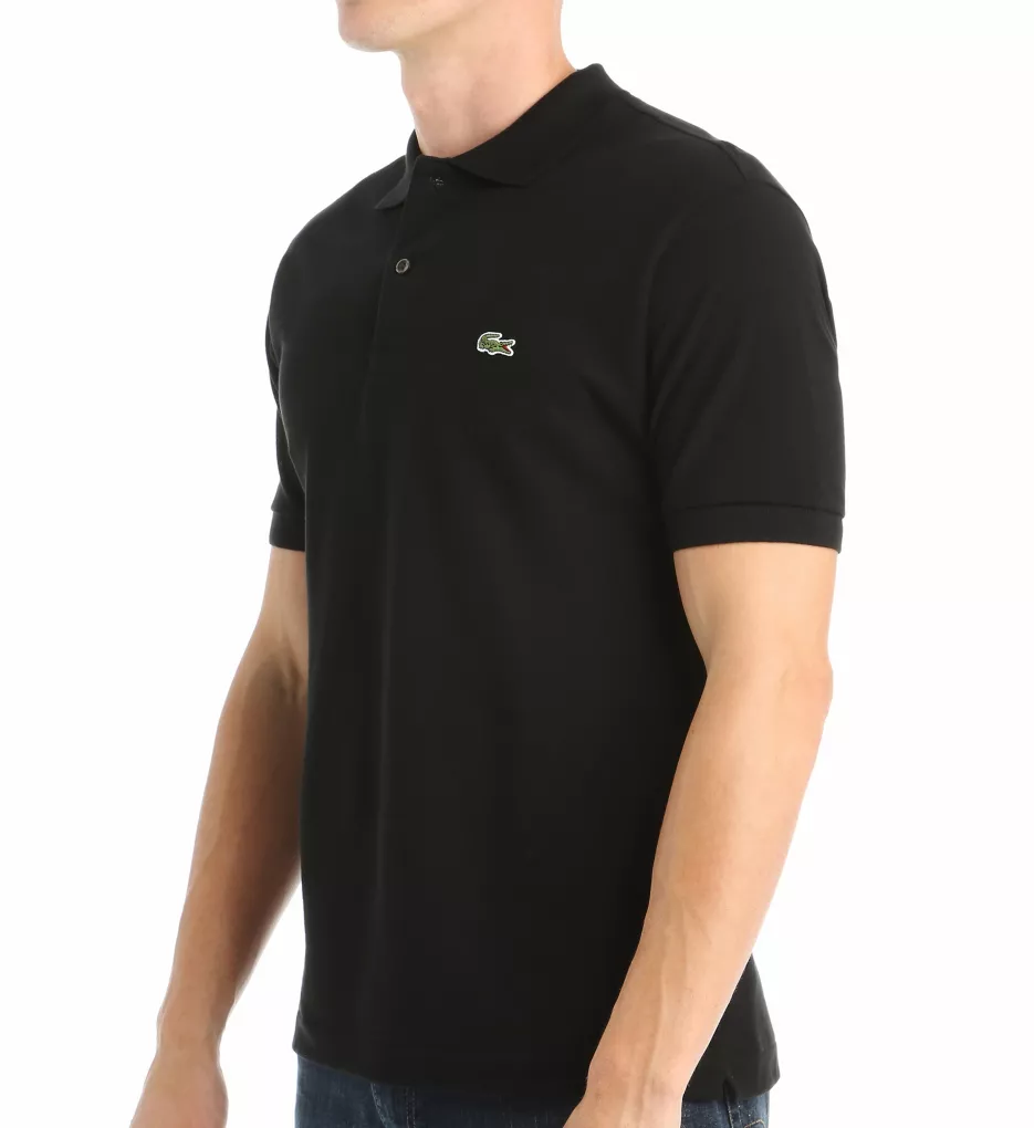 Big and Tall Classic Pique 100% Cotton Polo BLK 2XL
