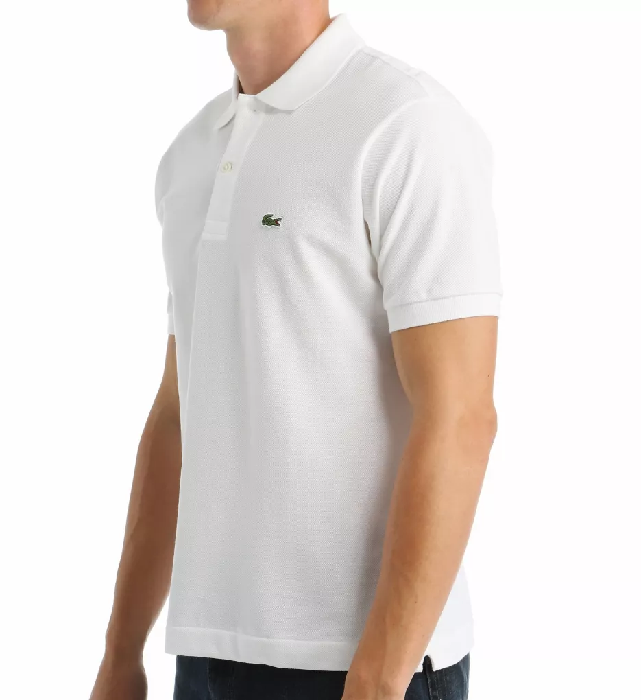 Big and Tall Classic Pique 100% Cotton Polo WHT 3XL