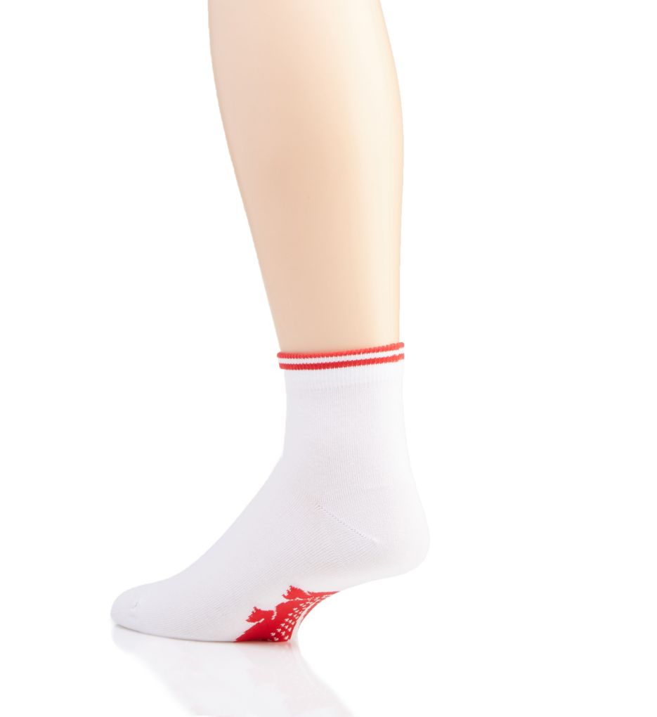 Jacquard Jersey Low Cut Tennis Socks - 2 Pack