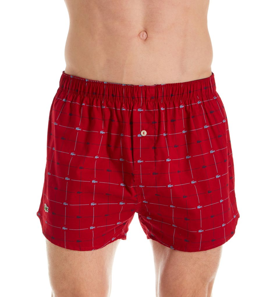 Authentics Woven Cotton Boxers - 3 Pack-fs