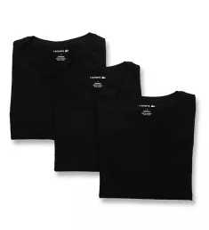 Essential 100% Cotton Crew Neck T-Shirts - 3 Pack White/Silver/Black XL