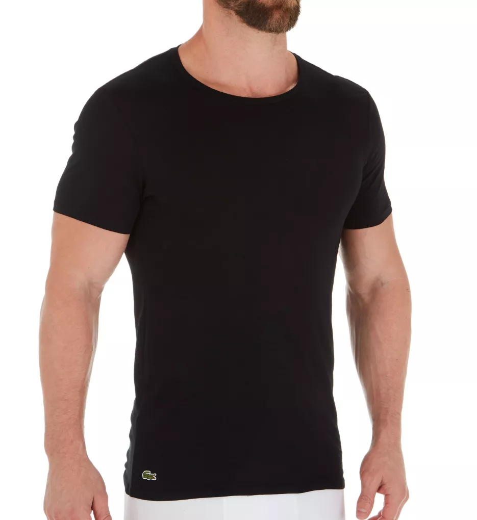 Essential 100% Cotton Crew Neck T-Shirts - 3 Pack White/Silver/Black XL