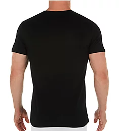 Essential Slim Fit V-Neck T-Shirts - 3 Pack BLK 2XL