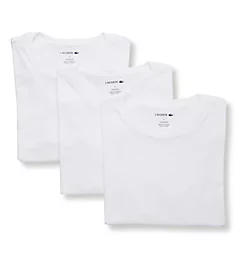 Essential Slim Fit Crew Neck T-Shirts - 3 Pack WHT M