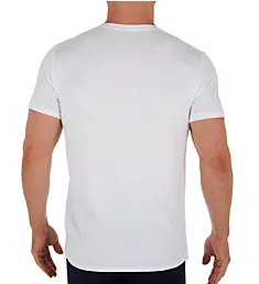 Casual Classic Crew Neck T-Shirts - 2 Pack WHT S