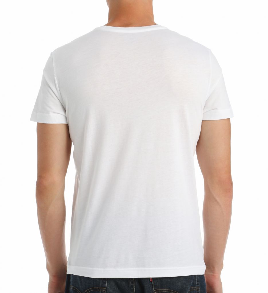 Pima 100% Cotton Crew Neck Short Sleeve T-Shirt-bs