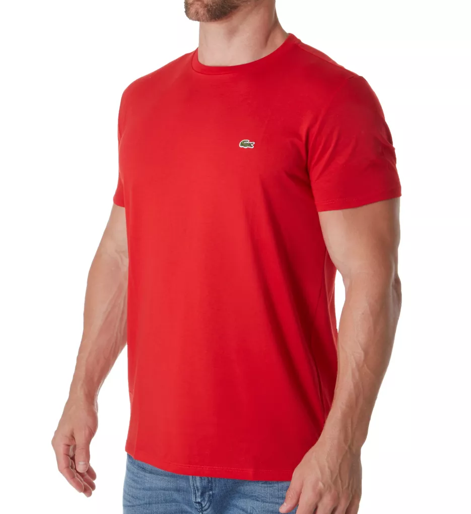Pima Short Sleeve Crew Neck T-Shirt RED 3XL
