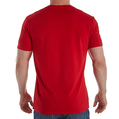Pima Short Sleeve V-Neck T-Shirt
