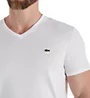 Lacoste Big and Tall Cotton V-Neck T-Shirt TH7508 - Image 3