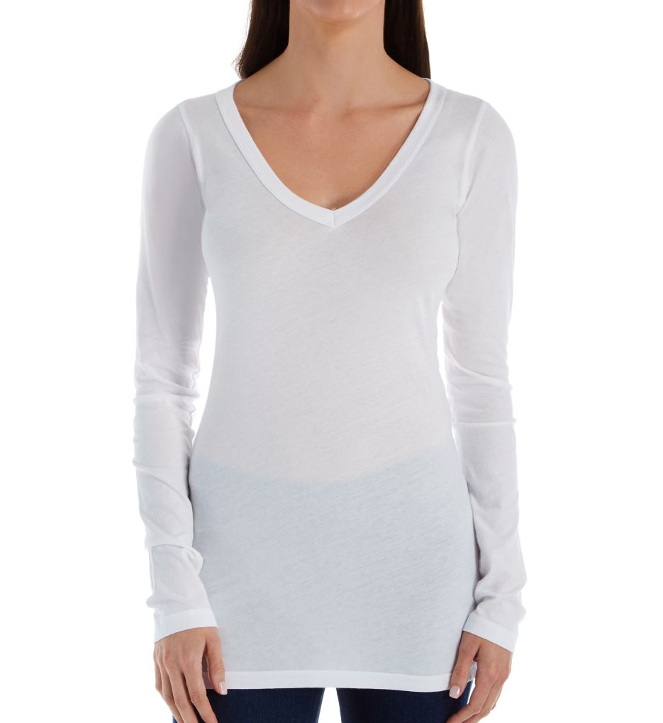 LAmade Jersey Long Sleeve V-Neck Tee 5836 - LAmade T-Shirts & Tops