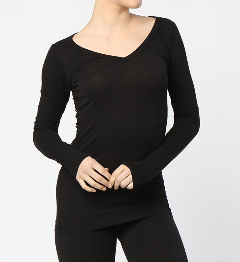 LAmade Jersey Long Sleeve V-Neck Tee 5836 - LAmade T-Shirts & Tops