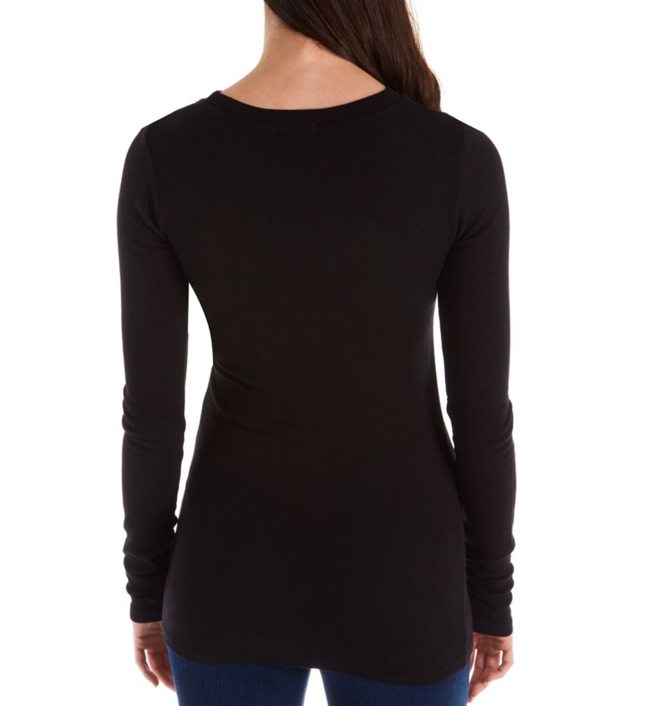 Thermal Long Sleeve Crew Neck Top