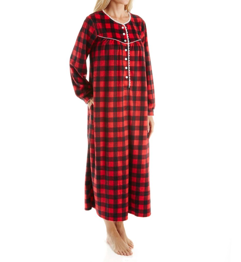 Lanz of Salzburg 5216825 Microfleece Long Gown | eBay