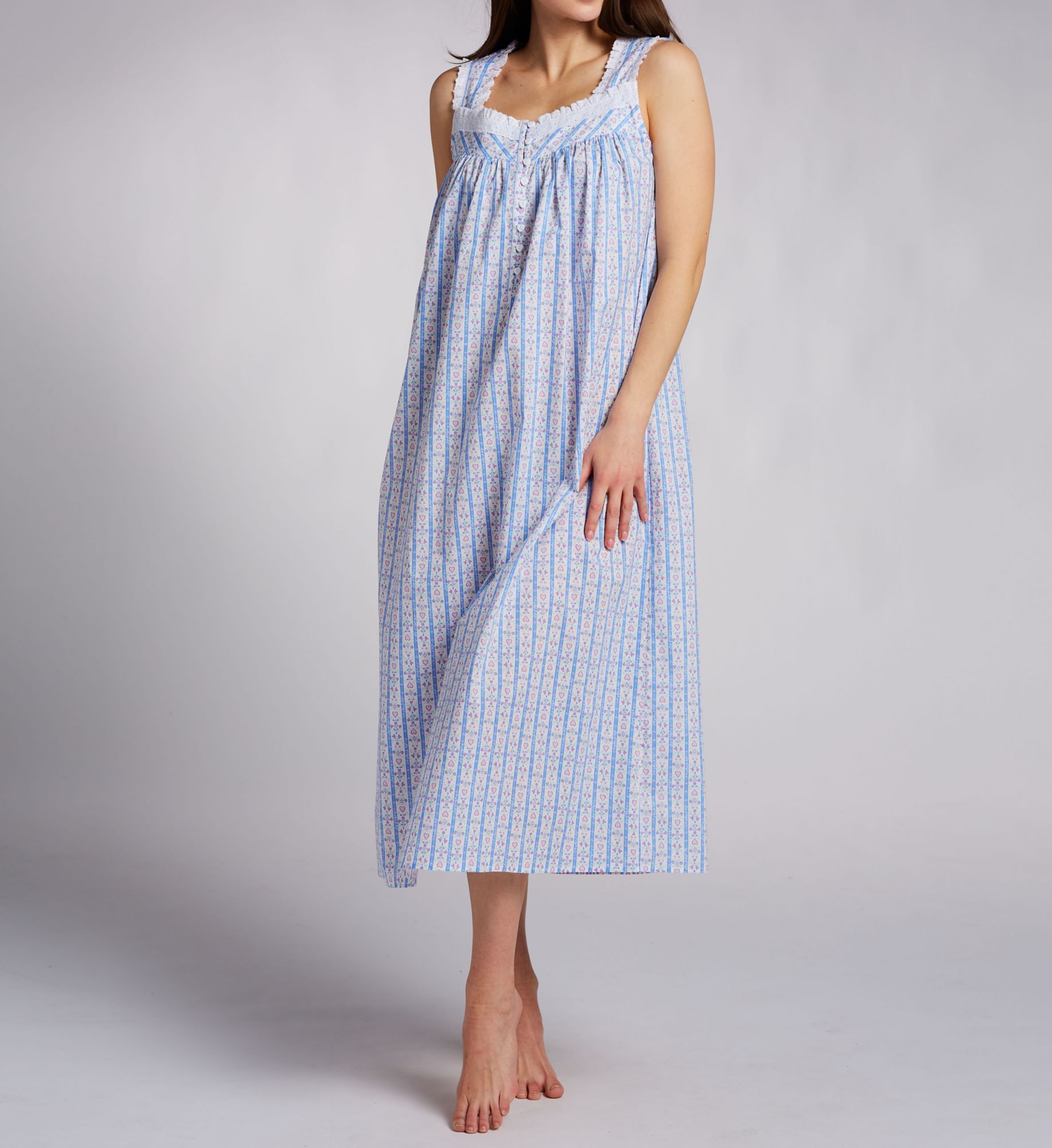 Lanz of Salzburg 100% Cotton 50 Sleeveless Ballet Nightgown 5216843 - Image 1