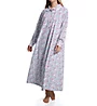 Lanz of Salzburg Long Sleeve Flannel Gown with Peter Pan Collar 5616839 - Image 1