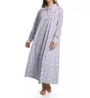 Lanz of Salzburg Long Sleeve Flannel Gown with Peter Pan Collar 5616839 - Image 1