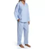 Lanz of Salzburg Long Sleeve Flannel Pajama Set 5716839 - Image 1