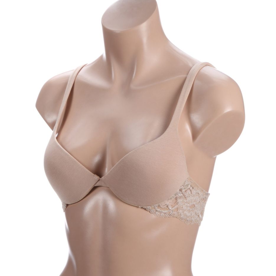 Souple Push Up Bra with Lace Wings