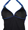 Lauren Ralph Lauren Beach Club Solids Slimming Halter Tankini Swim Top 101026 - Image 3
