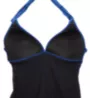 Lauren Ralph Lauren Beach Club Solids Slimming Halter Tankini Swim Top 101026 - Image 3