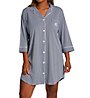 Lauren Ralph Lauren Plus Heritage Knits 3/4 Sleeve Classic Sleepshirt