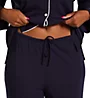 Lauren Ralph Lauren Plus Hammond Knits Long Sleeve Notch Collar PJ Set 19950X - Image 3