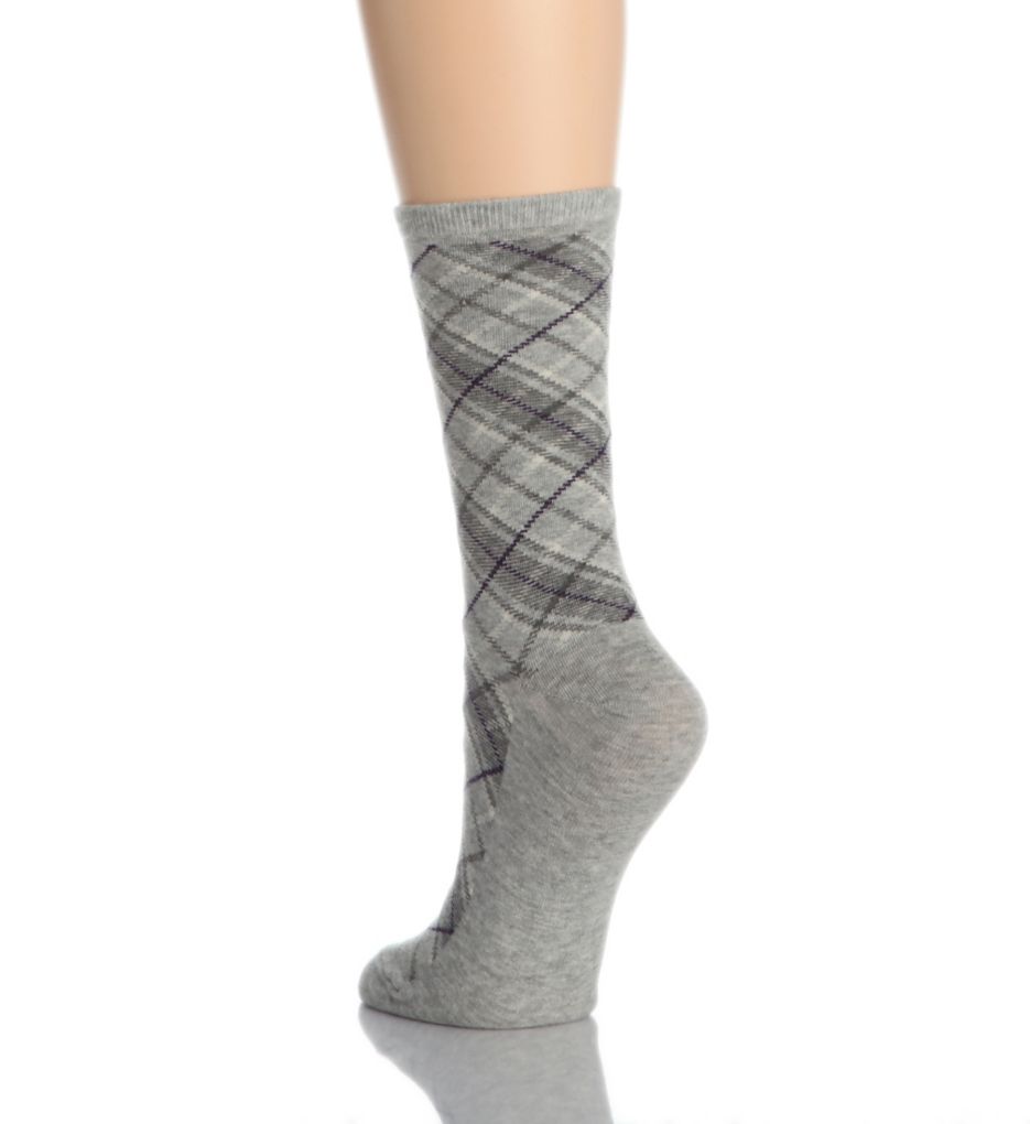 Bias Plaid Trouser Socks-bs