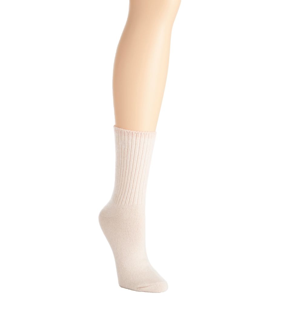 Angora Twist Boot Sock with Tipping