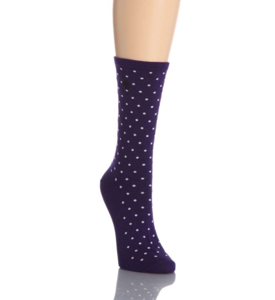 Medium Pindot Trouser Sock
