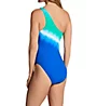 Lauren Ralph Lauren Cabana Ombre One Shoulder One Piece Swimsuit 387004 - Image 2
