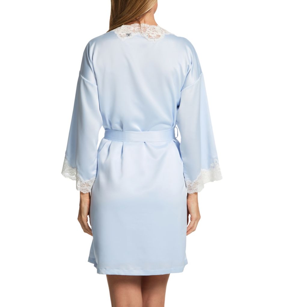 Lauren Ralph Lauren Satin Essentials Kimono Robe 8141226 - Image 2