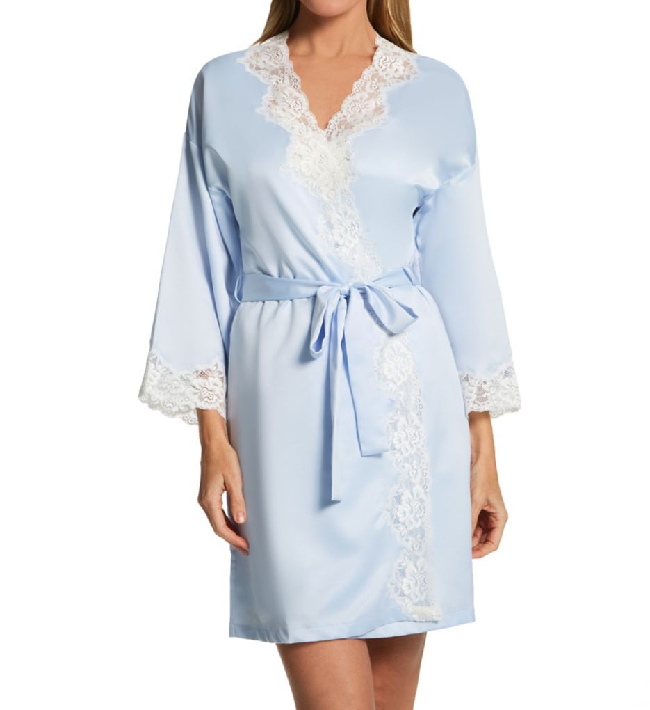 Satin Essentials Kimono Robe