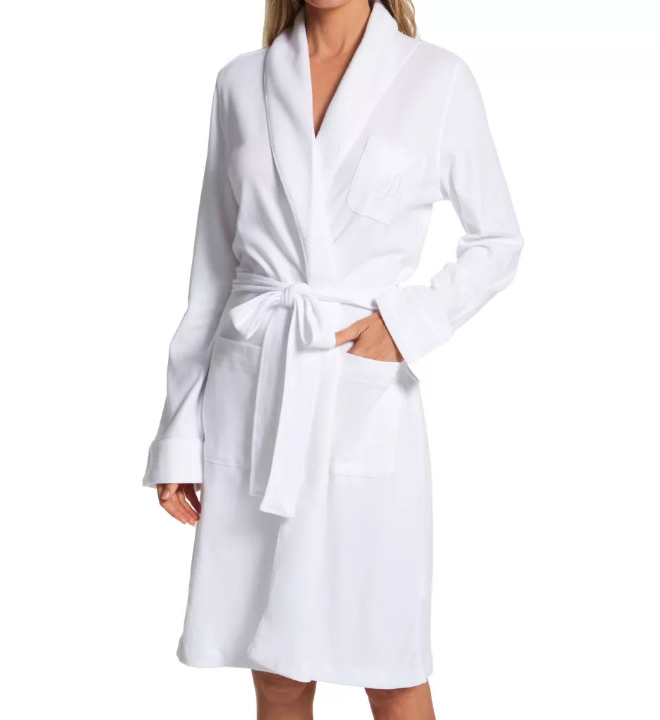 Quilted Shawl Collar Robe