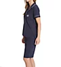 Lauren Ralph Lauren Short Sleeve Notch Collar Bermuda PJ Set 816702 - Image 1