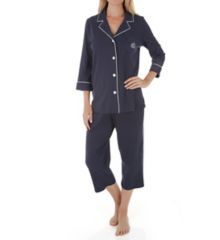 Heritage Knits 3/4 Sleeve Classic Capri PJ Set