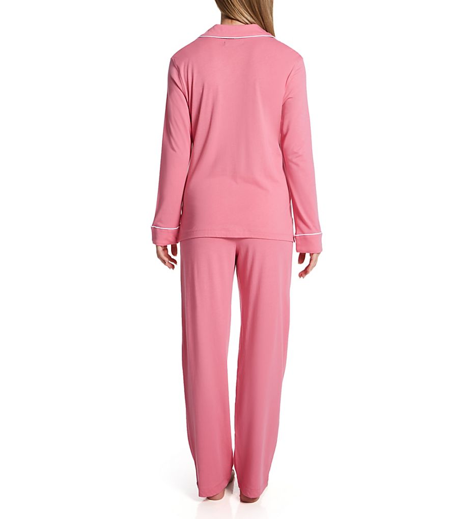 Hammond Knits Long Sleeve Notch Collar PJ Set