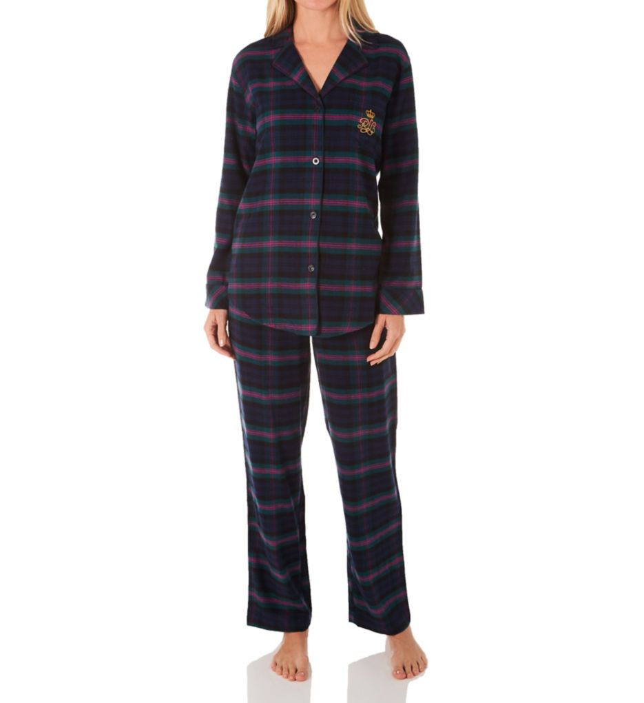 Classic Button Front PJ Set-fs