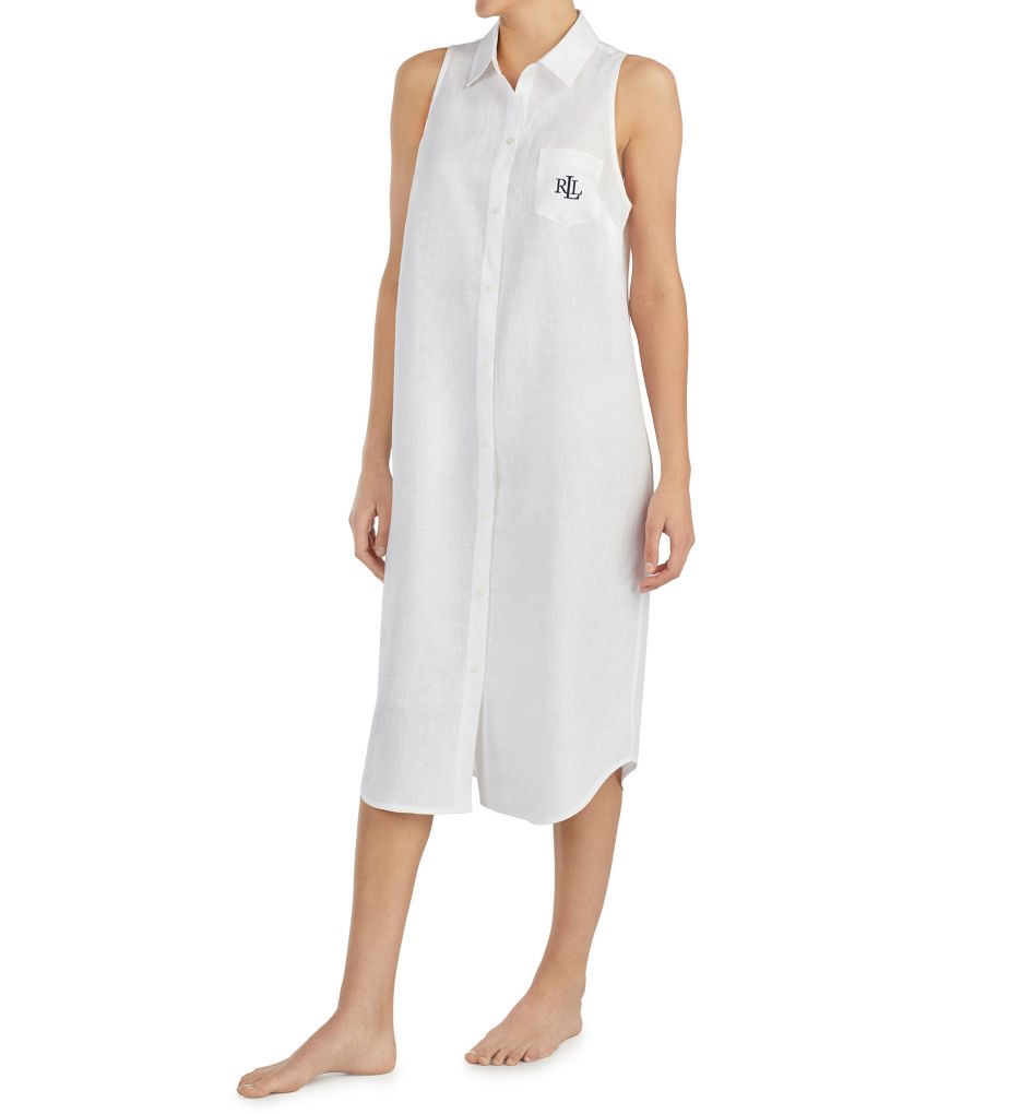 Fashion Woven Sleeveless Ballet Sleepshirt-gs