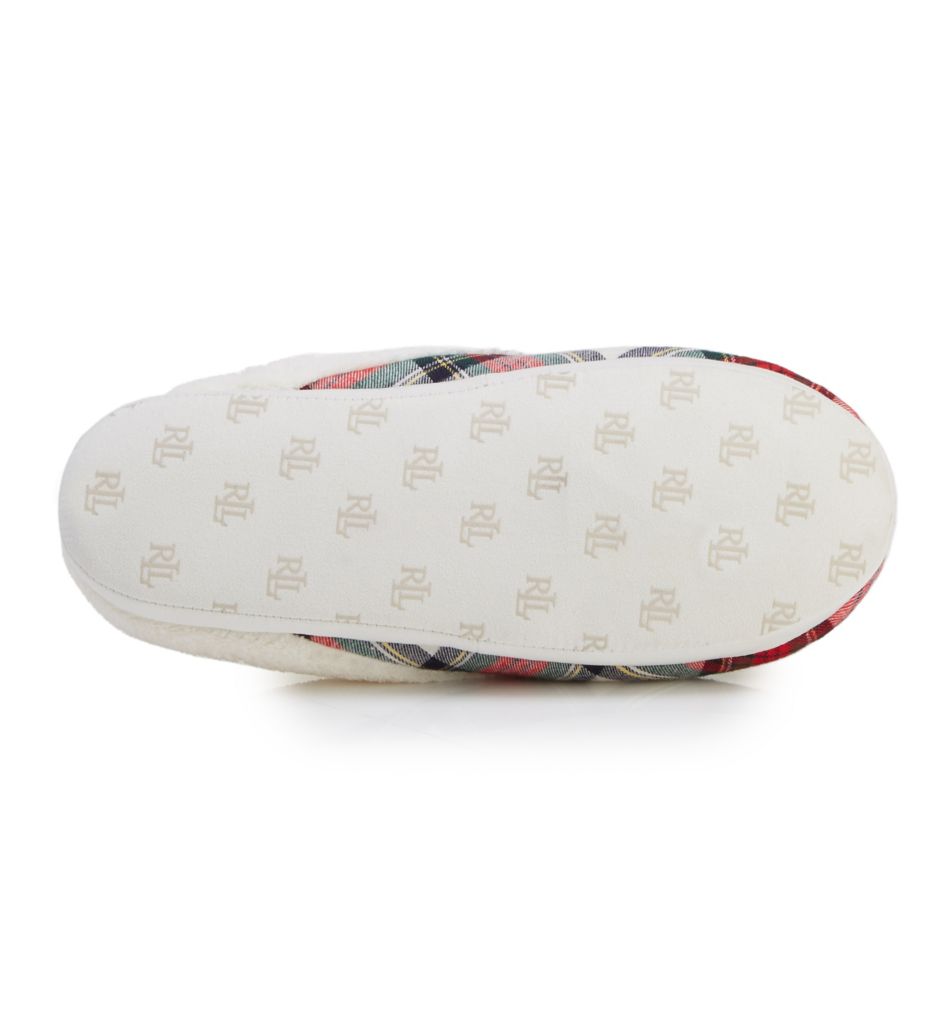 Brushed Twill with Fleece Lining Slipper-bs