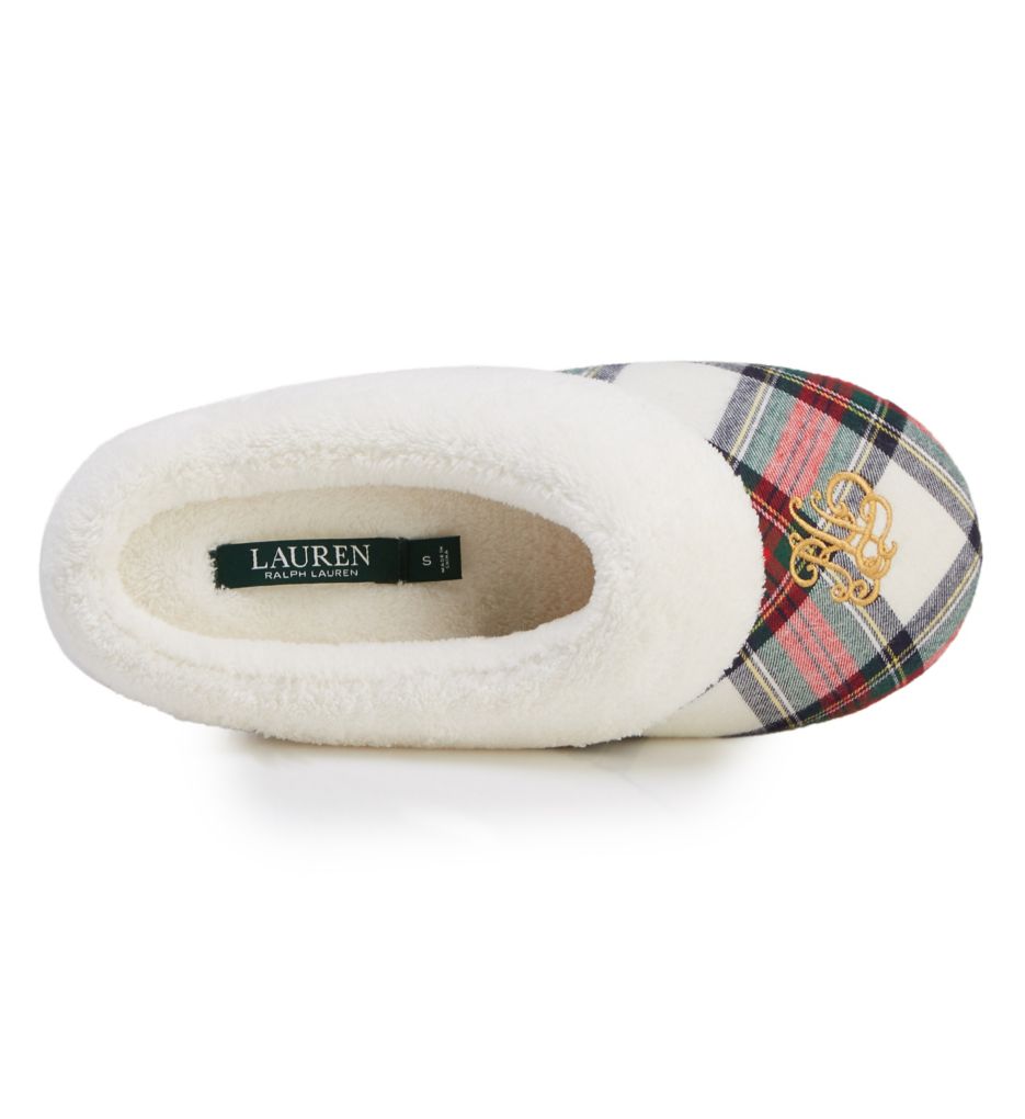 Brushed Twill with Fleece Lining Slipper-fs