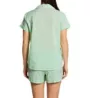 Lauren Ralph Lauren Woven Short Sleeve Notch Collar Boxer PJ Set LN12233 - Image 2