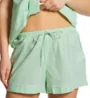 Lauren Ralph Lauren Woven Short Sleeve Notch Collar Boxer PJ Set LN12233 - Image 4