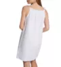 Lauren Ralph Lauren Seersucker Sleeveless Tie Strap Smocked Neck Gown LN22246 - Image 2