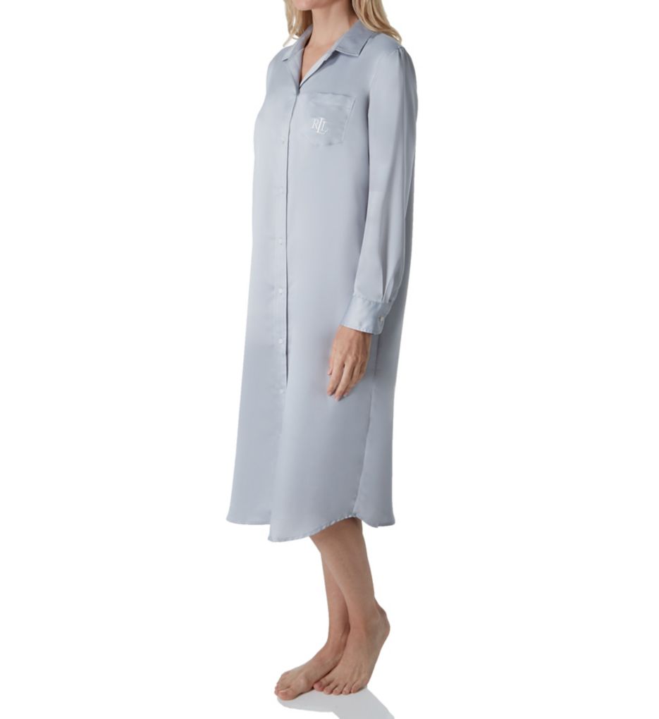 Satins Long Sleeve Ballet Sleepshirt