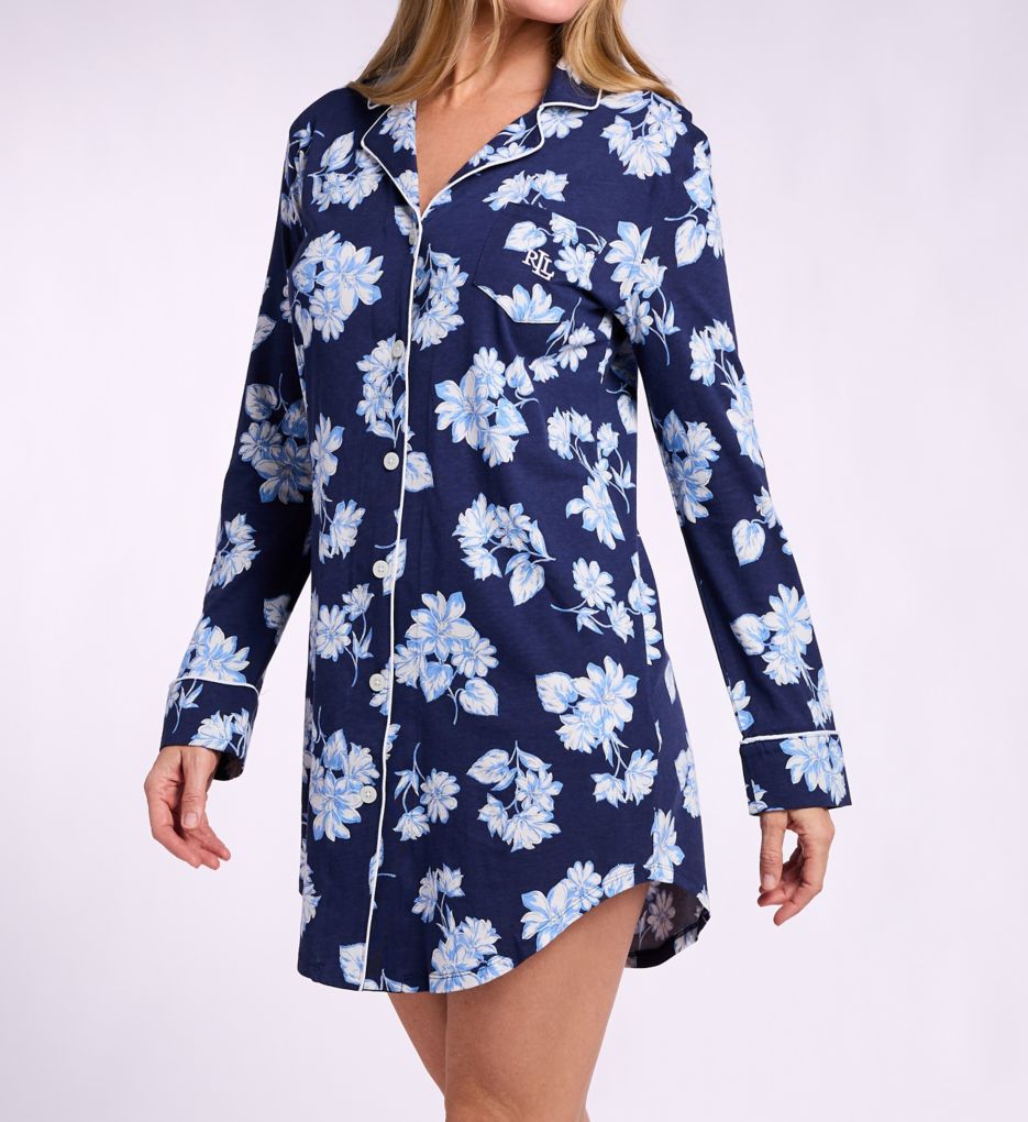 Lauren Ralph Lauren Notch Collar Sleepshirt LN32491 - Image 1
