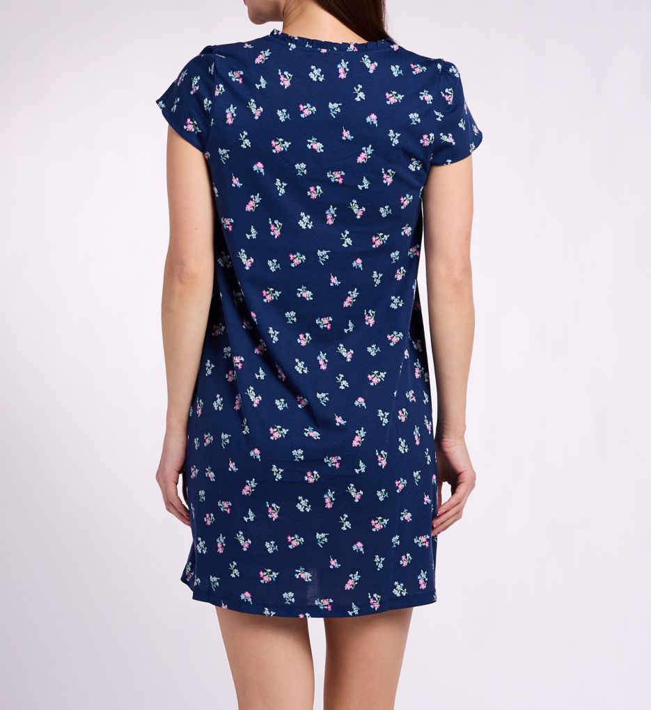 Lauren Ralph Lauren Flutter Sleeve Ruffle V-Neck Gown LN32502 - Image 2