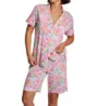 Lauren Ralph Lauren Classic Knit Short Sleeve Bermuda PJ Set LN72331 - Image 1