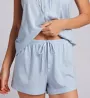 Lauren Ralph Lauren Classic Knit Lace Trimmed Boxer PJ Set LN72341 - Image 4