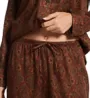 Lauren Ralph Lauren Brushed Back Sateen L/S Notch Collar Long PJ Set LN92284 - Image 6