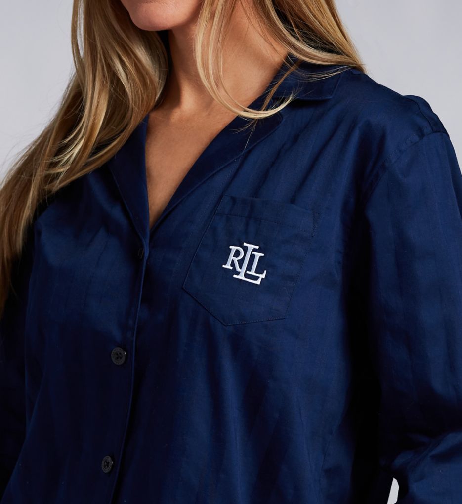 Lauren Ralph Lauren 100% Cotton Long Pant PJ Set LN92305 - Image 3